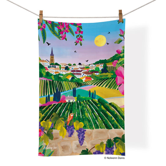 WerkShoppe - Village Vineyard Cotton Tea Towel