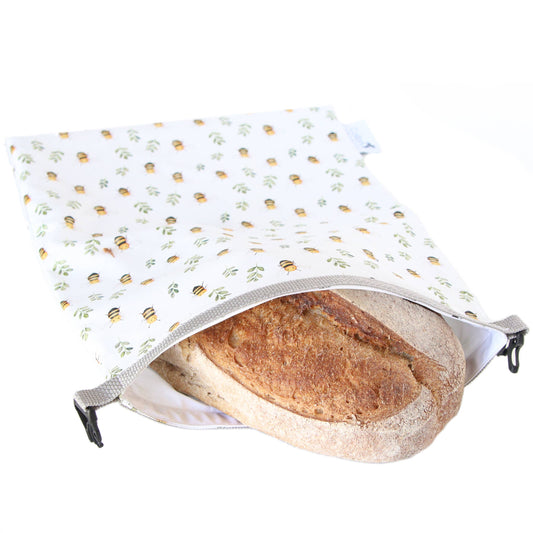 Reusable Bread Bag - Honey Bees