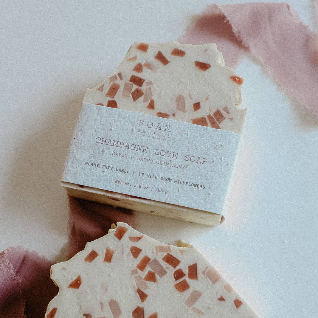 SOAK Bath Co - Champagne Love Soap Bar