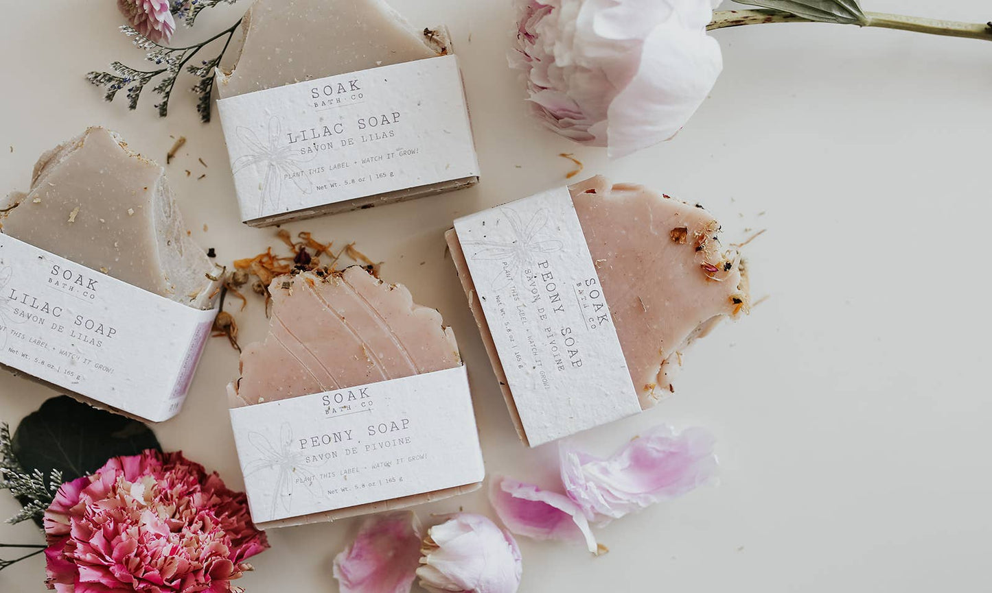 SOAK Bath Co - Lilac Soap Bar
