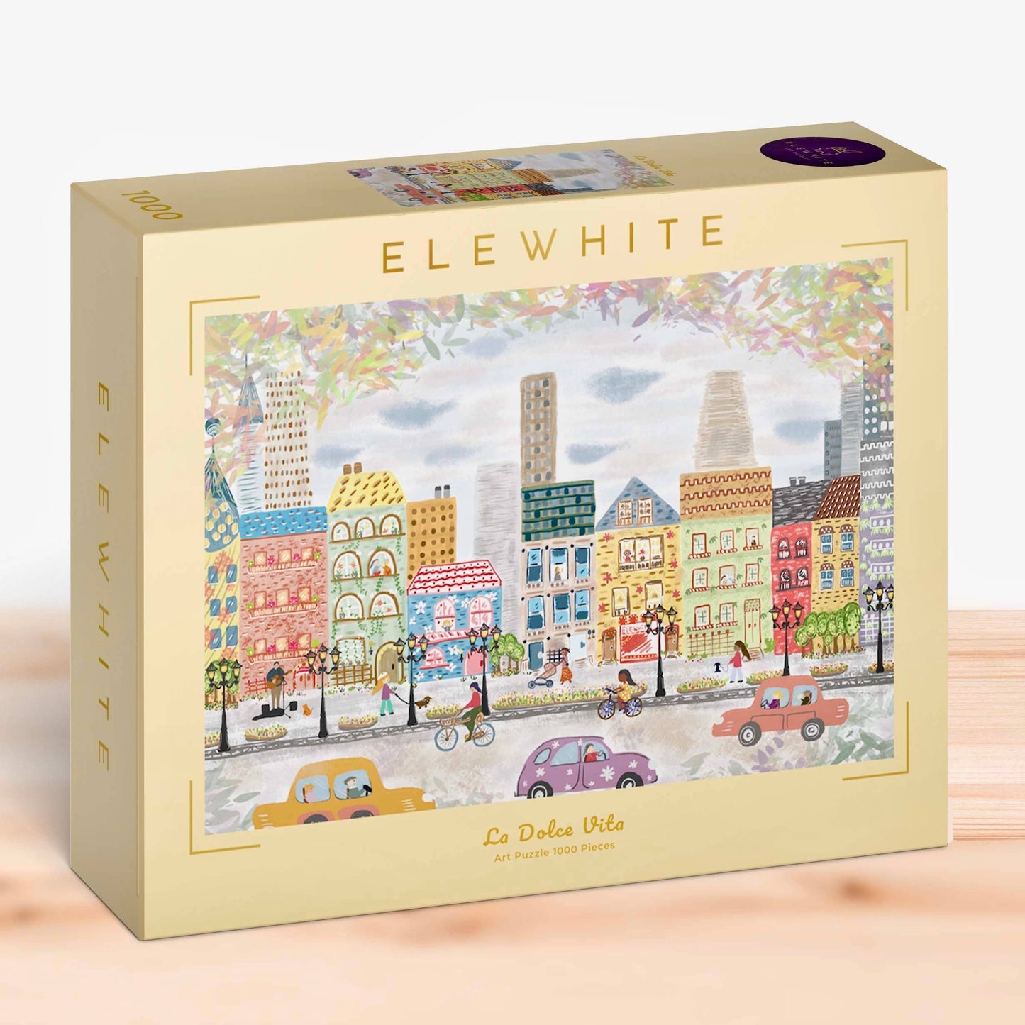 ELEWHITE - La Dolce Vita Art Puzzle (1000 Pieces)