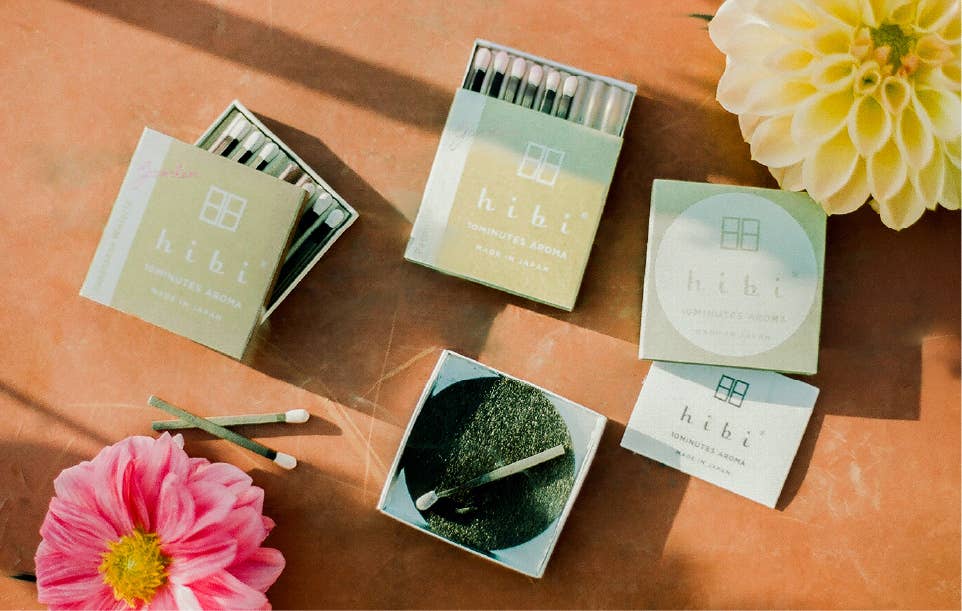 Hibi - Mimosa Incense Match (8 sticks)