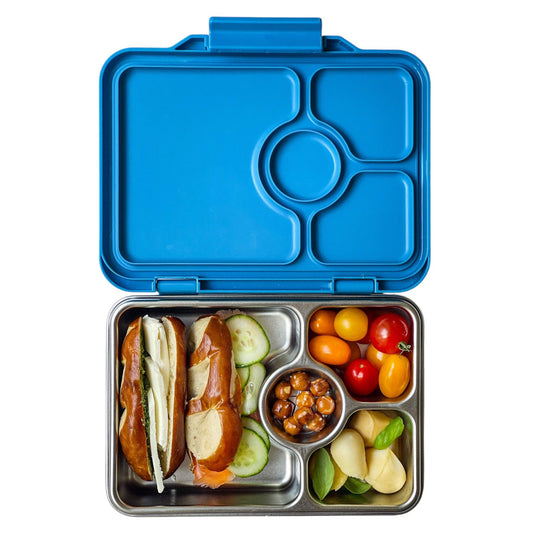 Yumbox Prêt – Leakproof Stainless Steel Bento Box - Normandy Blue