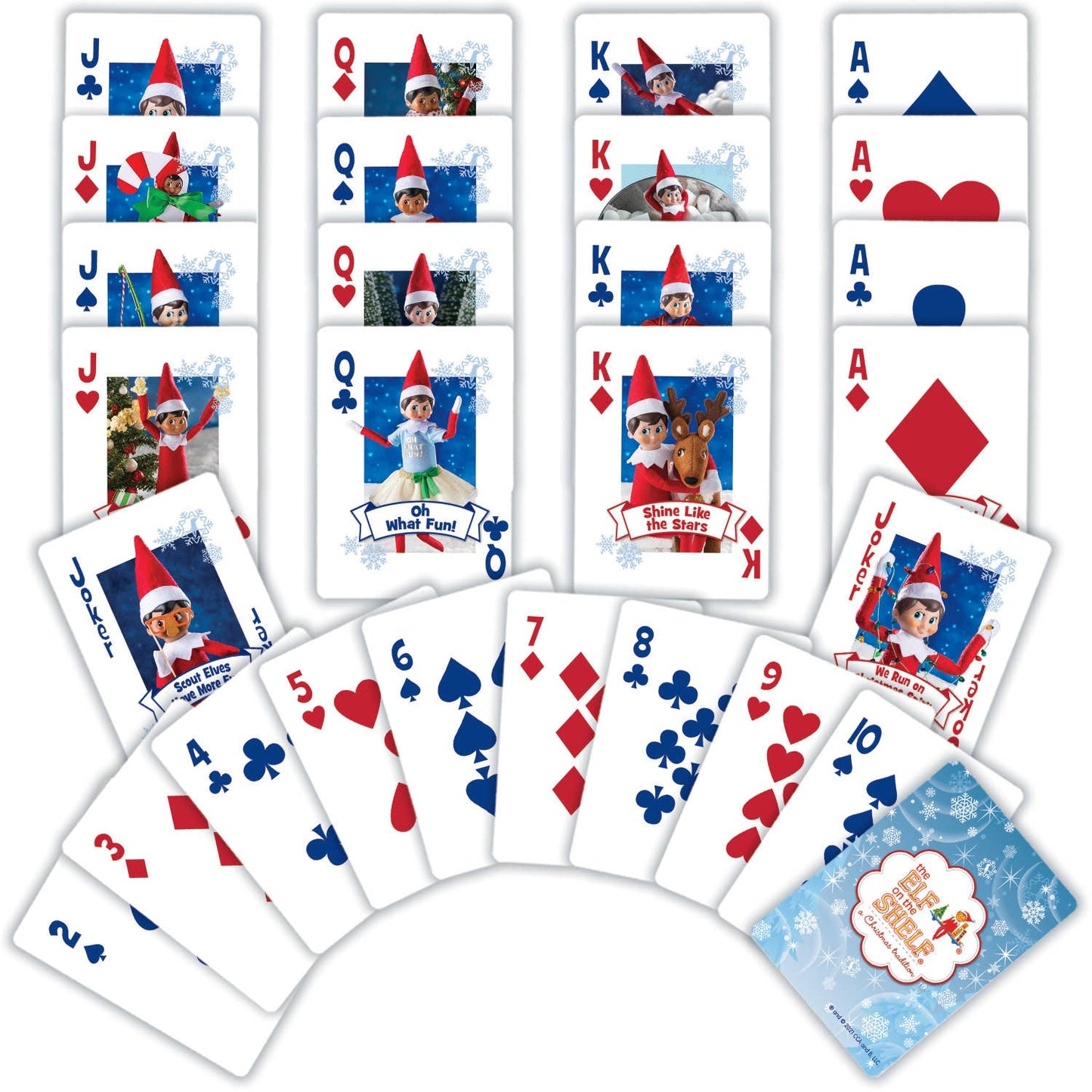 Elf on the Shelf - Jumbo Playing Cards