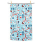 Holiday Kitchen Towel Winter Sports