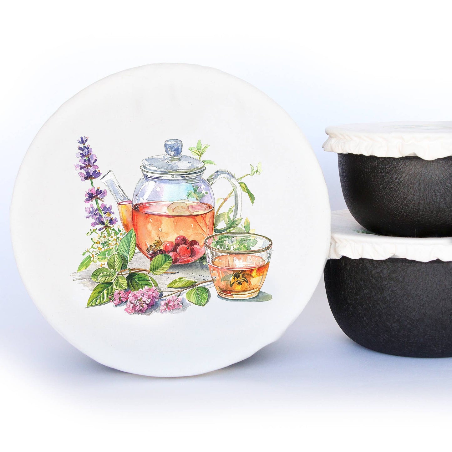 Bowl Covers - Set of 3 - Herbal