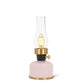 Lantern LED Lamp with Chimney - Pink