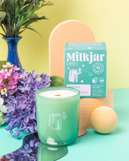 Milkjar - Woodland Candle (essential oil)