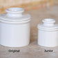 Petit Butter Bell® Crock - White (Junior)