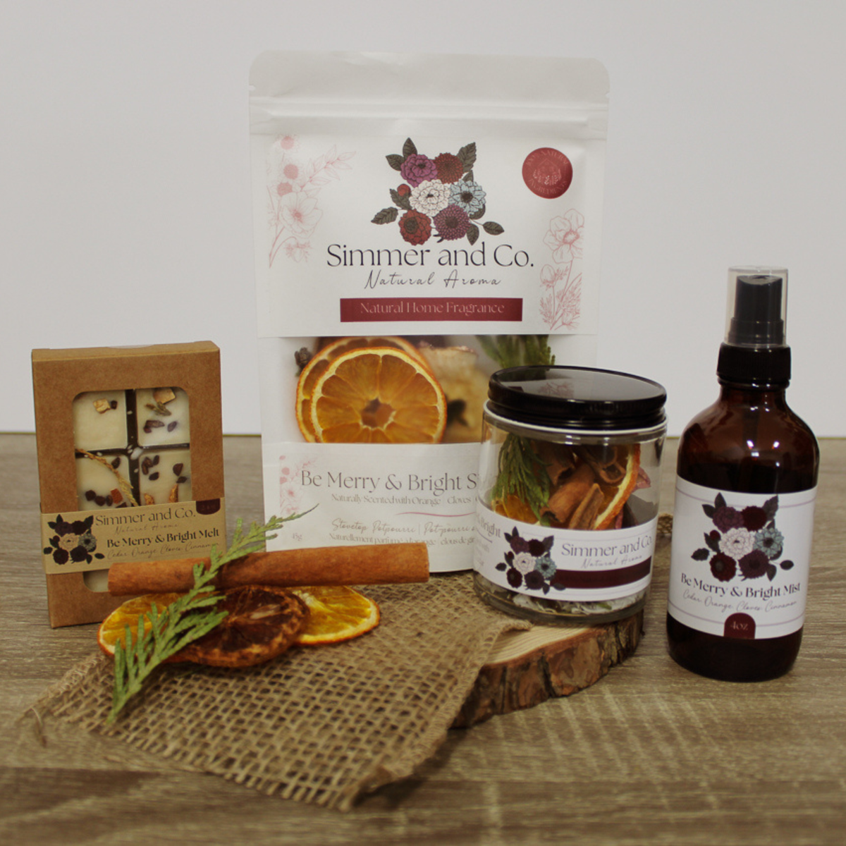 Be Merry & Bright Simmer Pot Mix, Limited Edition Holiday Aroma