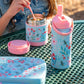 Stephen Joseph Gifts – Insulated Stainless Steel Water Bottle with Handle: Lilac Butterfly