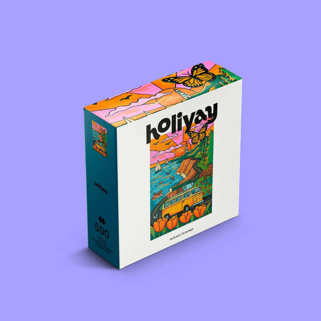 Holiyay Puzzles - On the road (500 pieces)