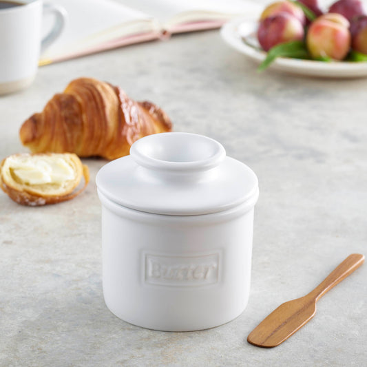 The Original Butter Bell® Crock - Matte White