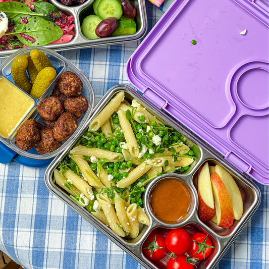 Yumbox Prêt – Leakproof Stainless Steel Bento Box - Lavander Purple