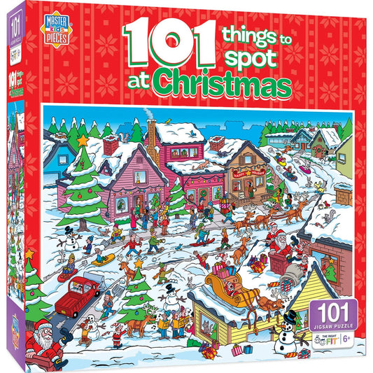 MasterPieces Puzzles – 101 Things to Spot at Christmas Puzzle