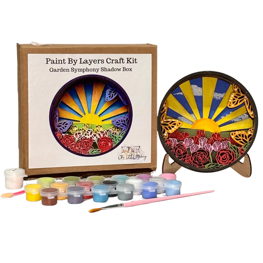 Garden Symphony Shadow Box Kit
