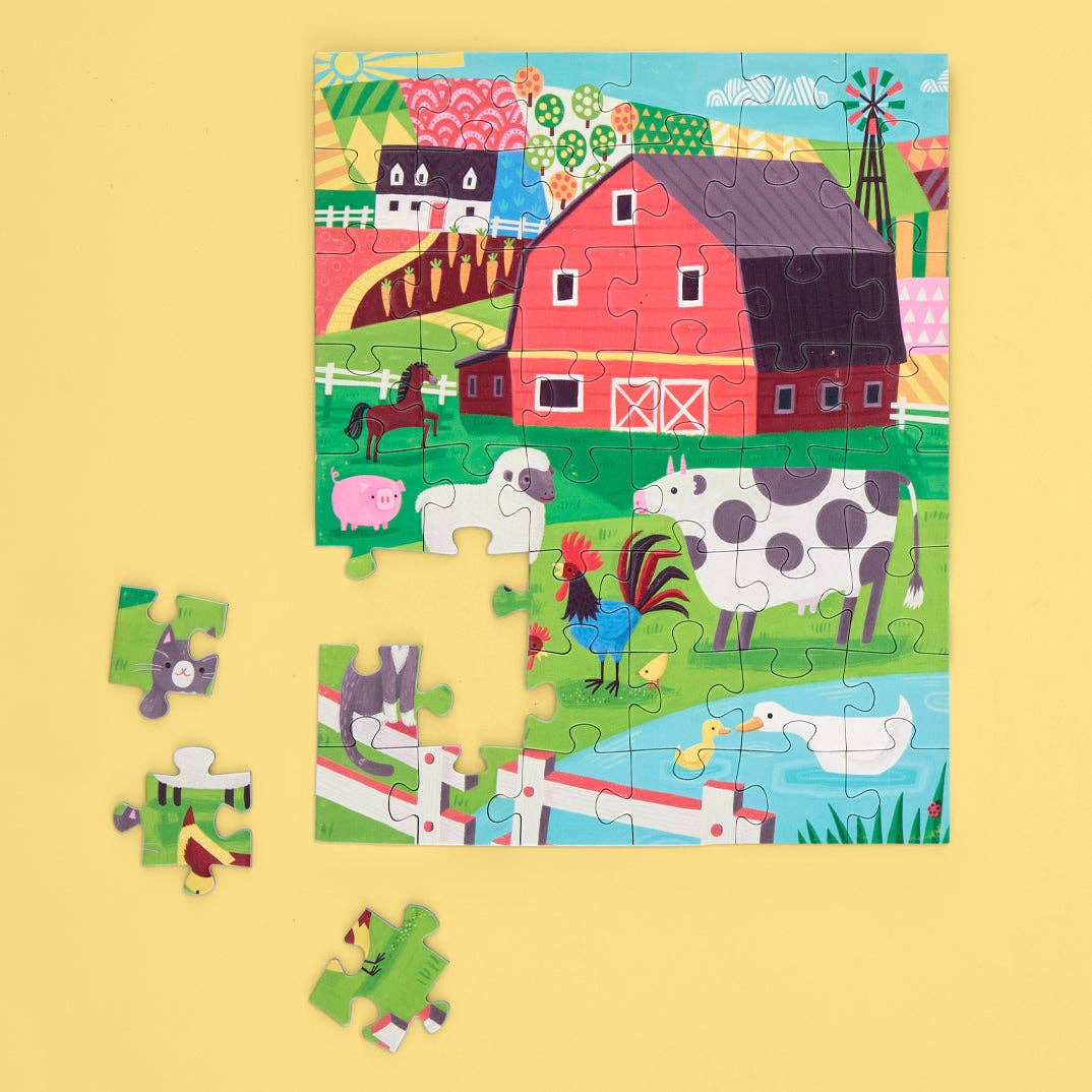 WerkShoppe - Farm Friends Puzzle Snax (48 Piece)