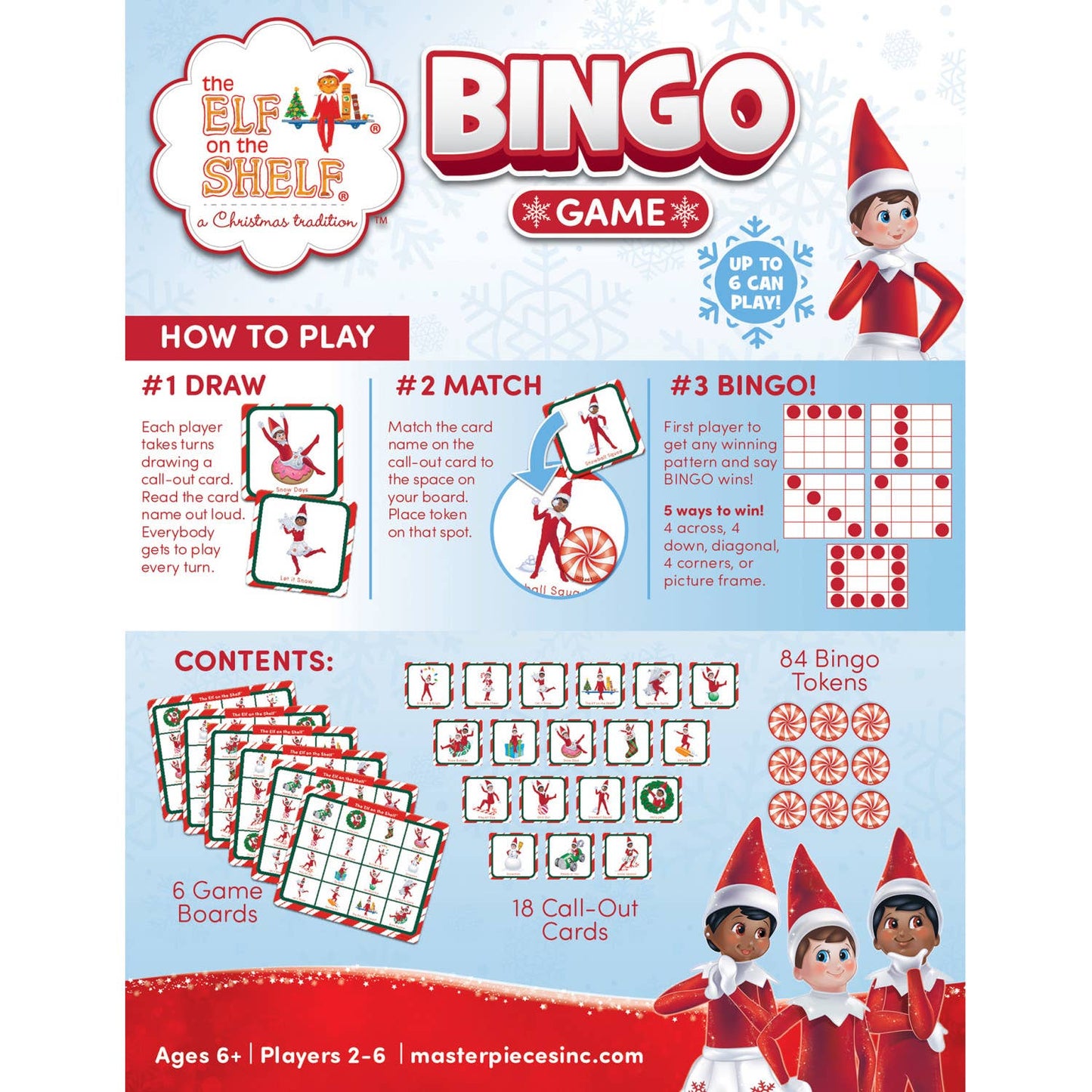 Elf on the Shelf - Bingo Game