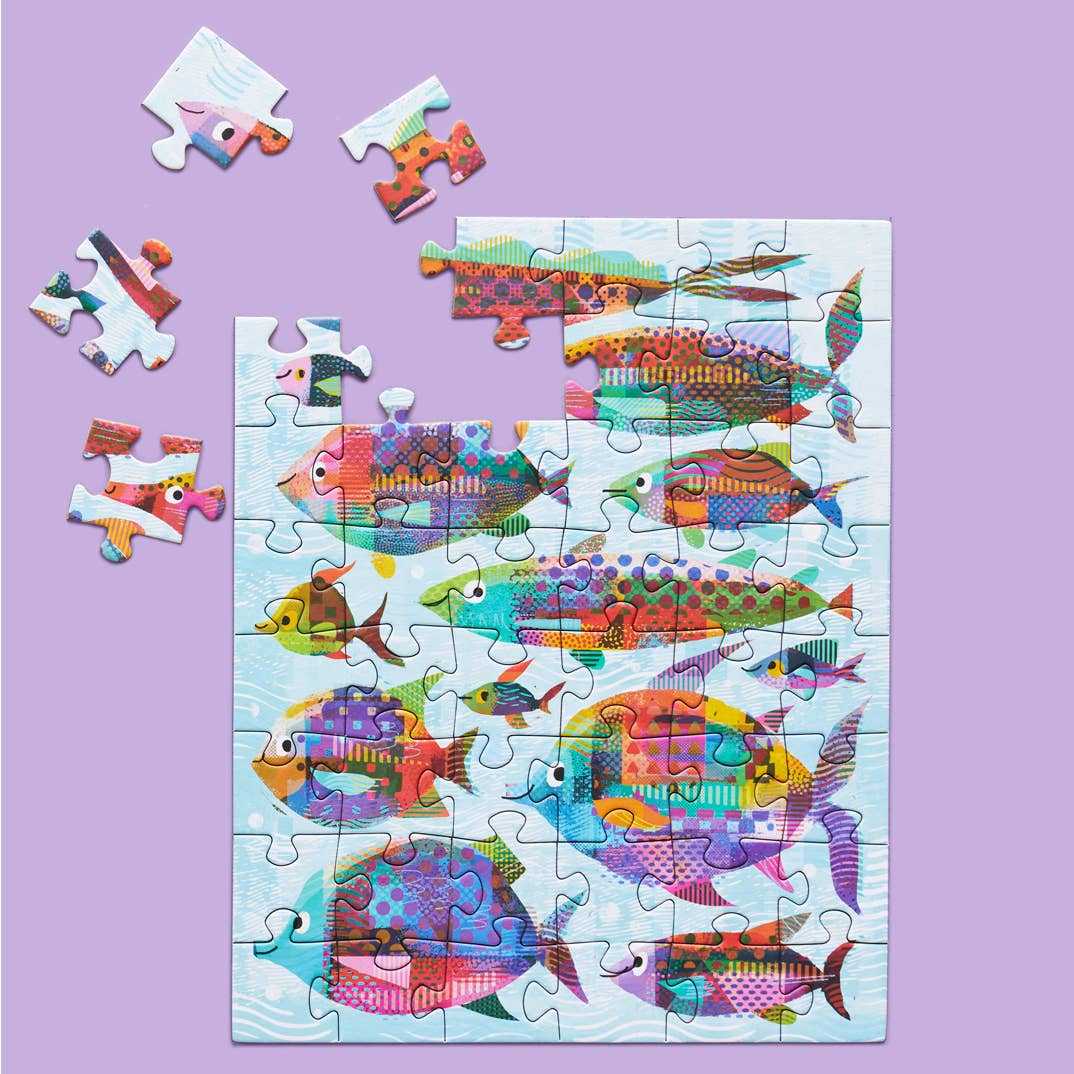 WerkShoppe - Fishes Kids Puzzle Snax (48 Piece)
