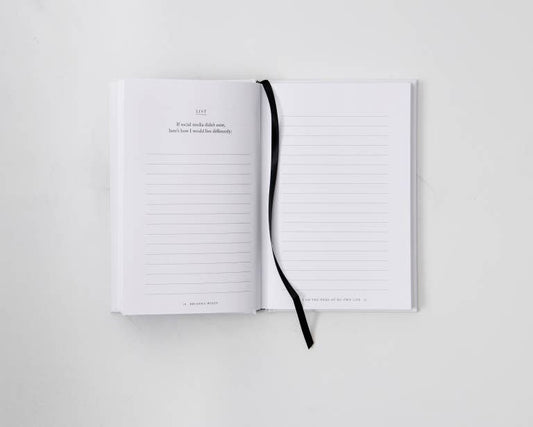I Am The Hero Of My Own Life - Brianna Wiest - guided journal
