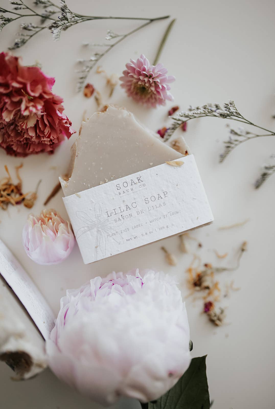 SOAK Bath Co - Lilac Soap Bar