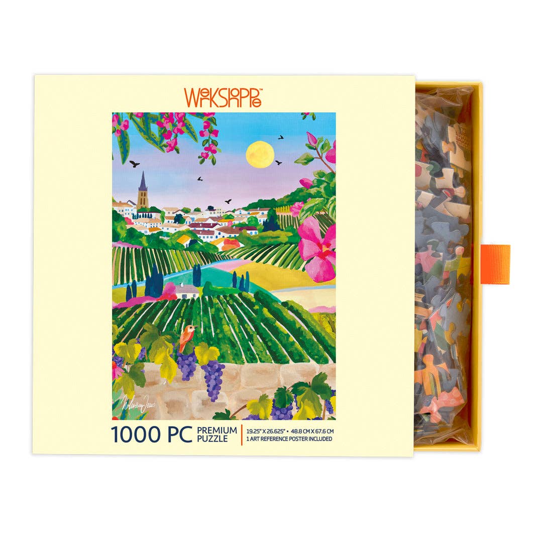 WerkShoppe – Village Vineyard Puzzle (1000 Piece)