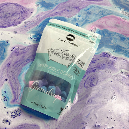 Happy Hippo Bath – GumDrop Mini Bubble Bombs