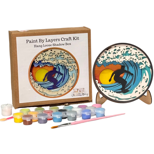 Paint by Layers - Hang Loose - Shadow Box Kit