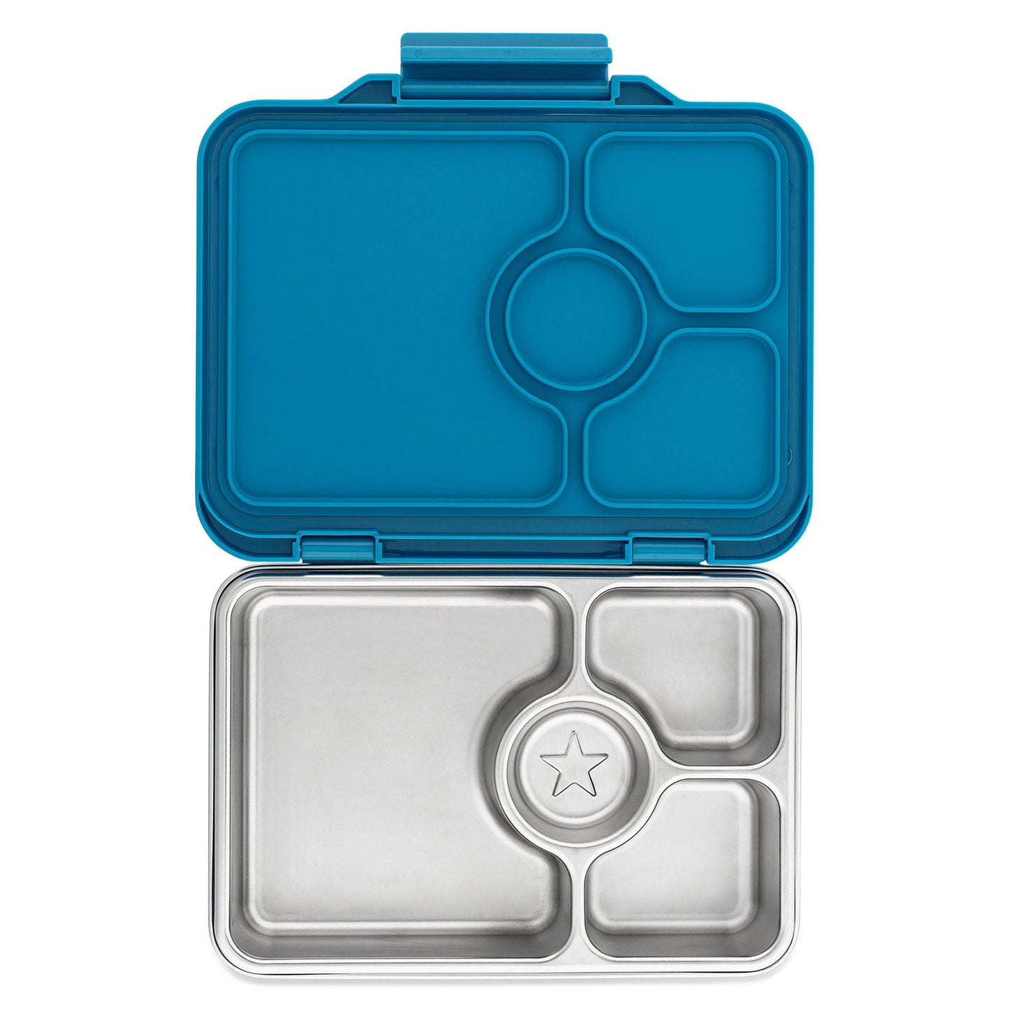 Yumbox Prêt – Leakproof Stainless Steel Bento Box - Normandy Blue