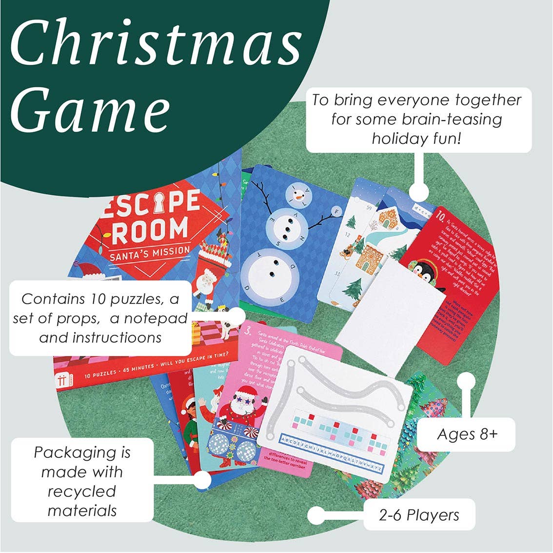 Christmas Escape Room - Santa Edition - Christmas Games