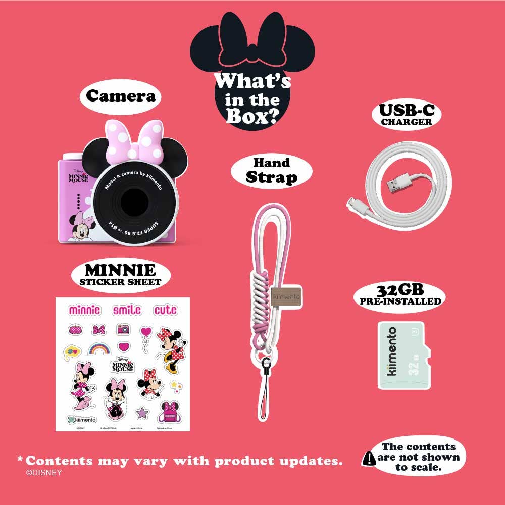 Mini Camera for Kids - Minnie Mouse