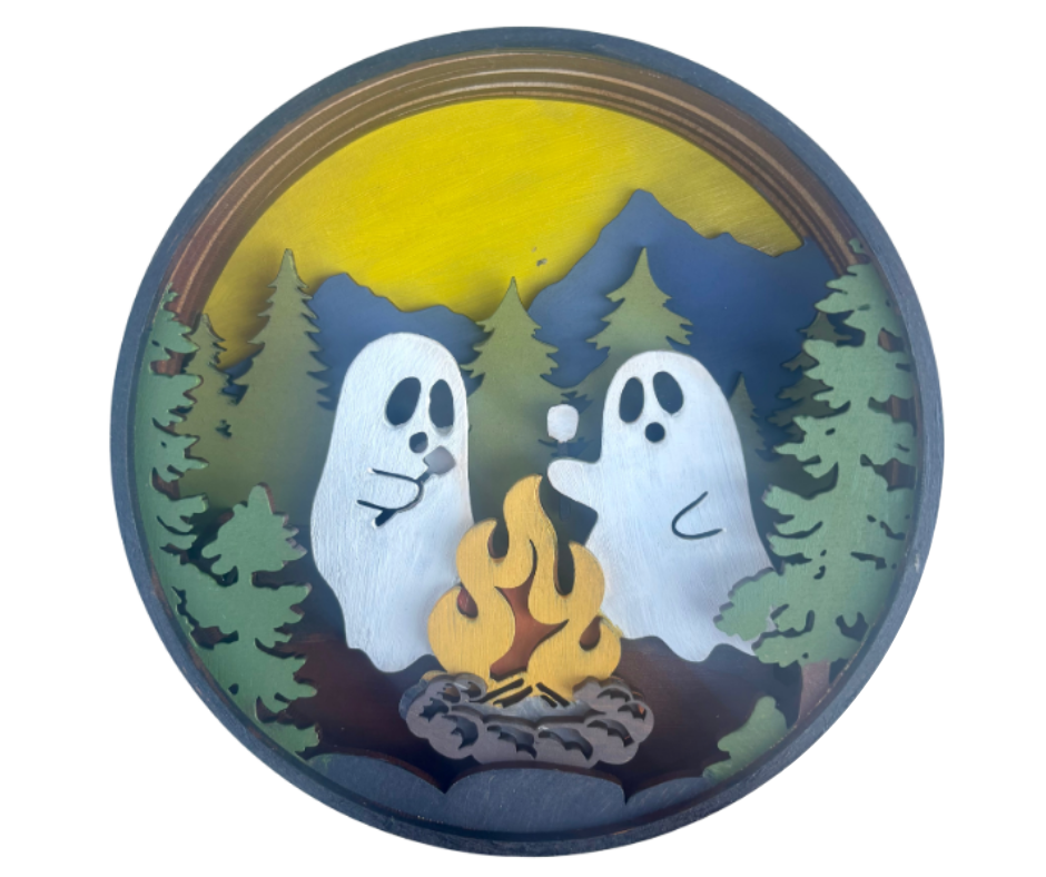 Paint by Layers - Ghost Stories - Shadow Box Kit
