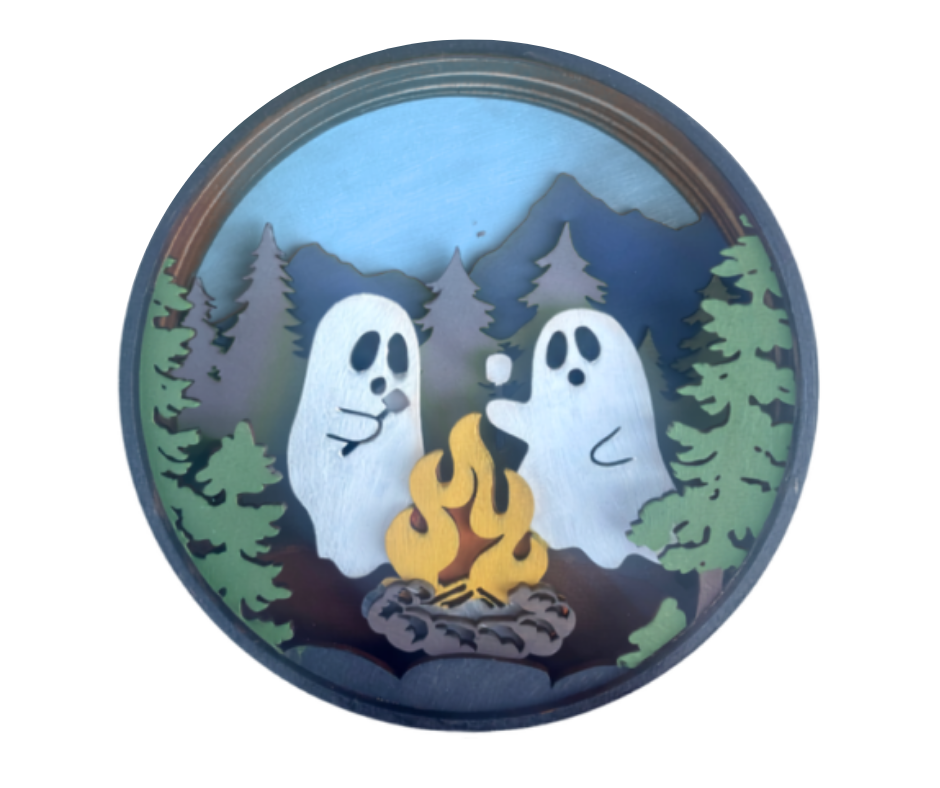 Paint by Layers - Ghost Stories - Shadow Box Kit