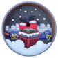 Paint by Layers - Chimney Santa - Shadow Box Kit