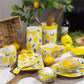 Lemons Ceramic Tabletop Decorative Series: Utensils Holder