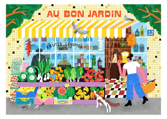 At the market