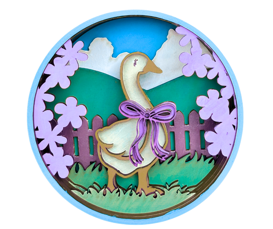 Paint by Layers - Goose Feathers - Shadow Box Kit