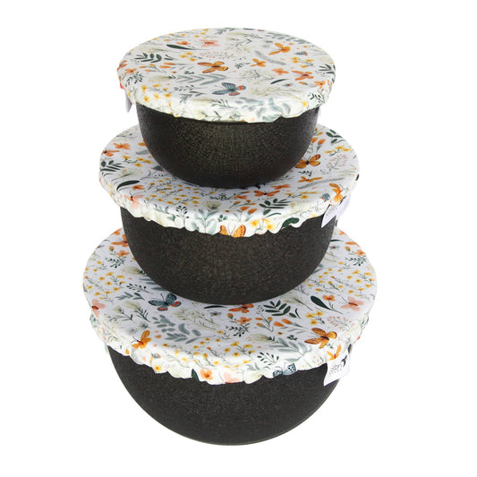 Bowl Covers - Set of 3 - Butterfly Garden