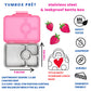 Yumbox Prêt – Leakproof Stainless Steel Bento Box - Versailles Pink
