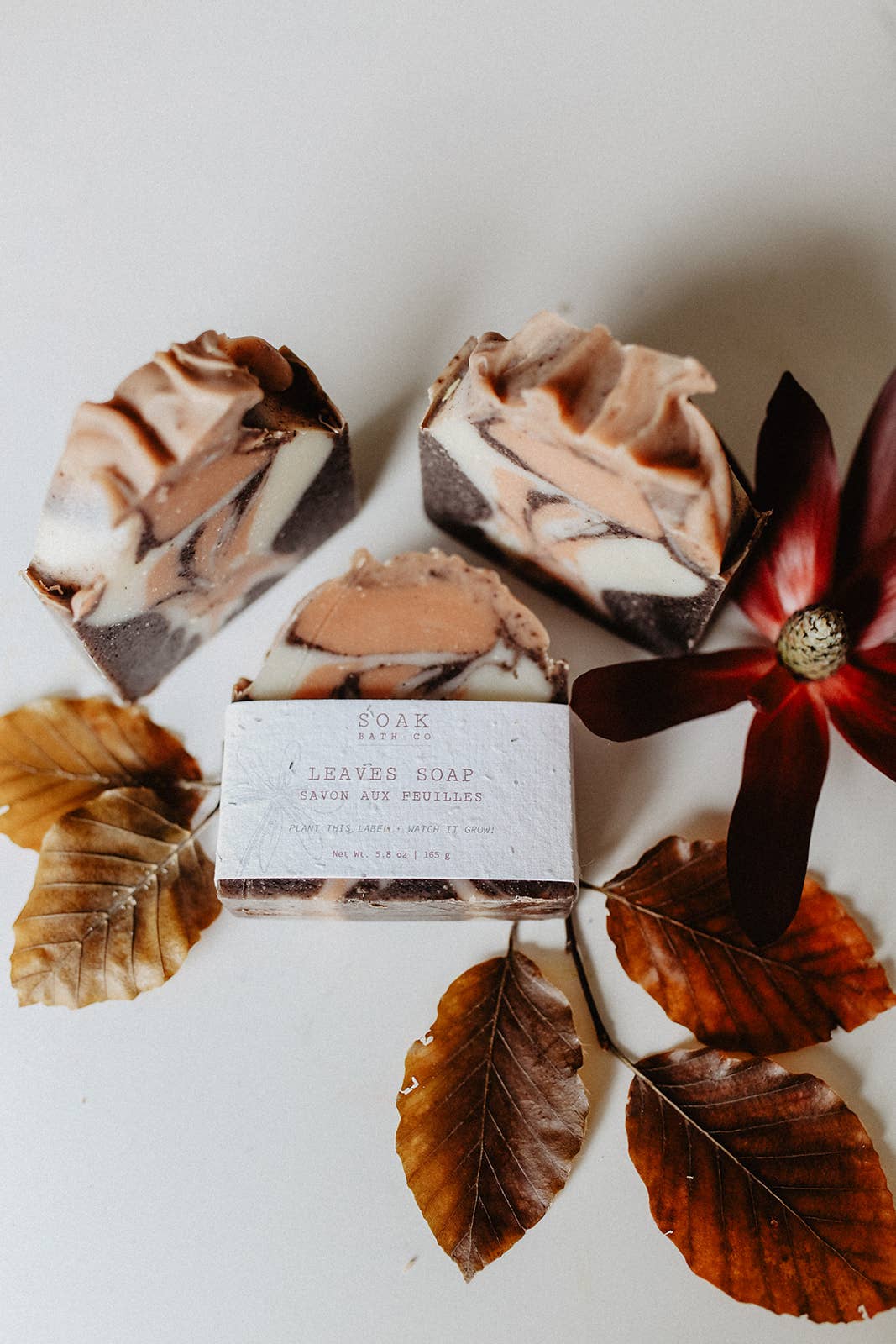 SOAK Bath Co - Leaves Soap Bar