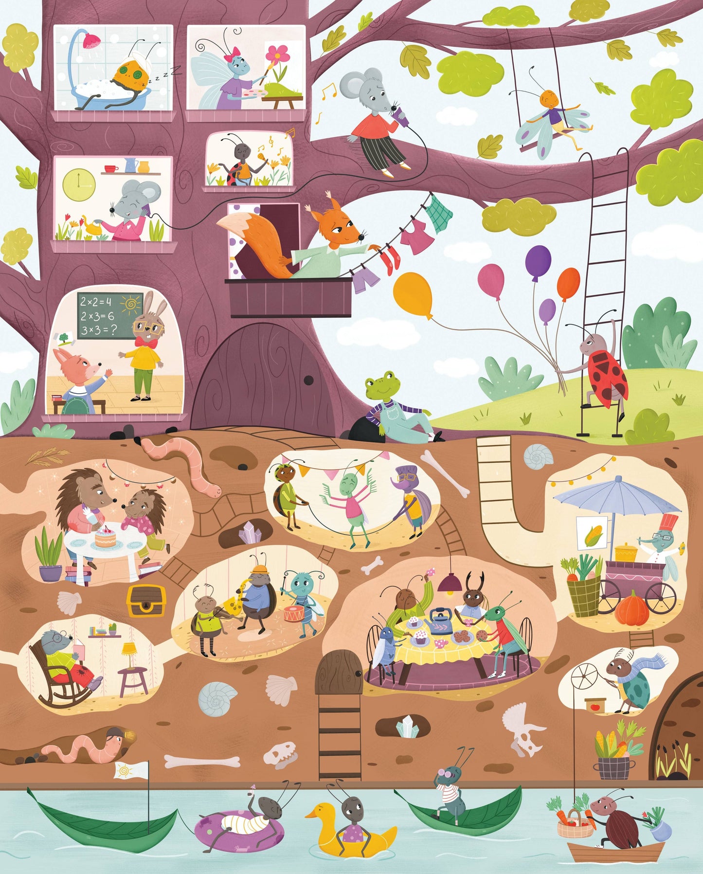 Once Upon A Puzzle – Beneath the Branches - 200 Piece