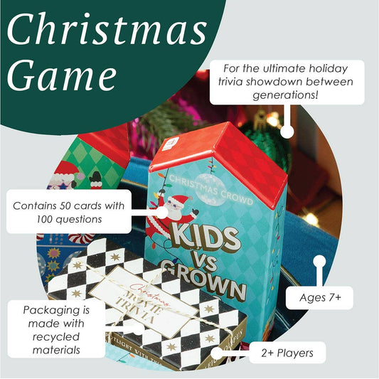 Santa Kids vs Grown Ups Family Game | Christmas Game
