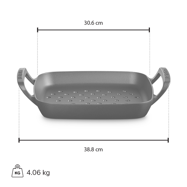Le Creuset - Square Grilling Basket - Alpine Outdoor Collection