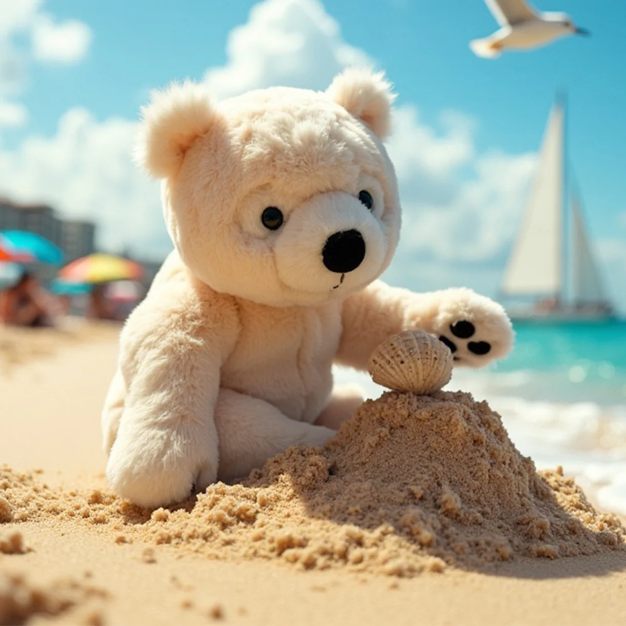 Bukowski Bears – Antonio Baby Polar Bear