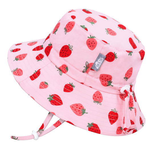 Jan & Jul - Aqua-Dry Bucket Hat - Strawberry