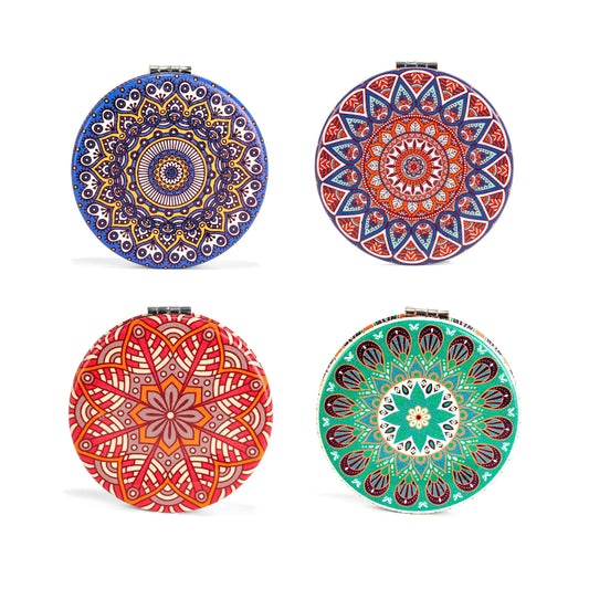 Mandala Compact Mirror