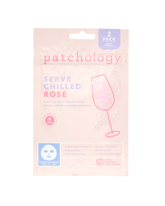 Patchology - Serve Chilled™ Rosé Sheet Mask (2 pack)