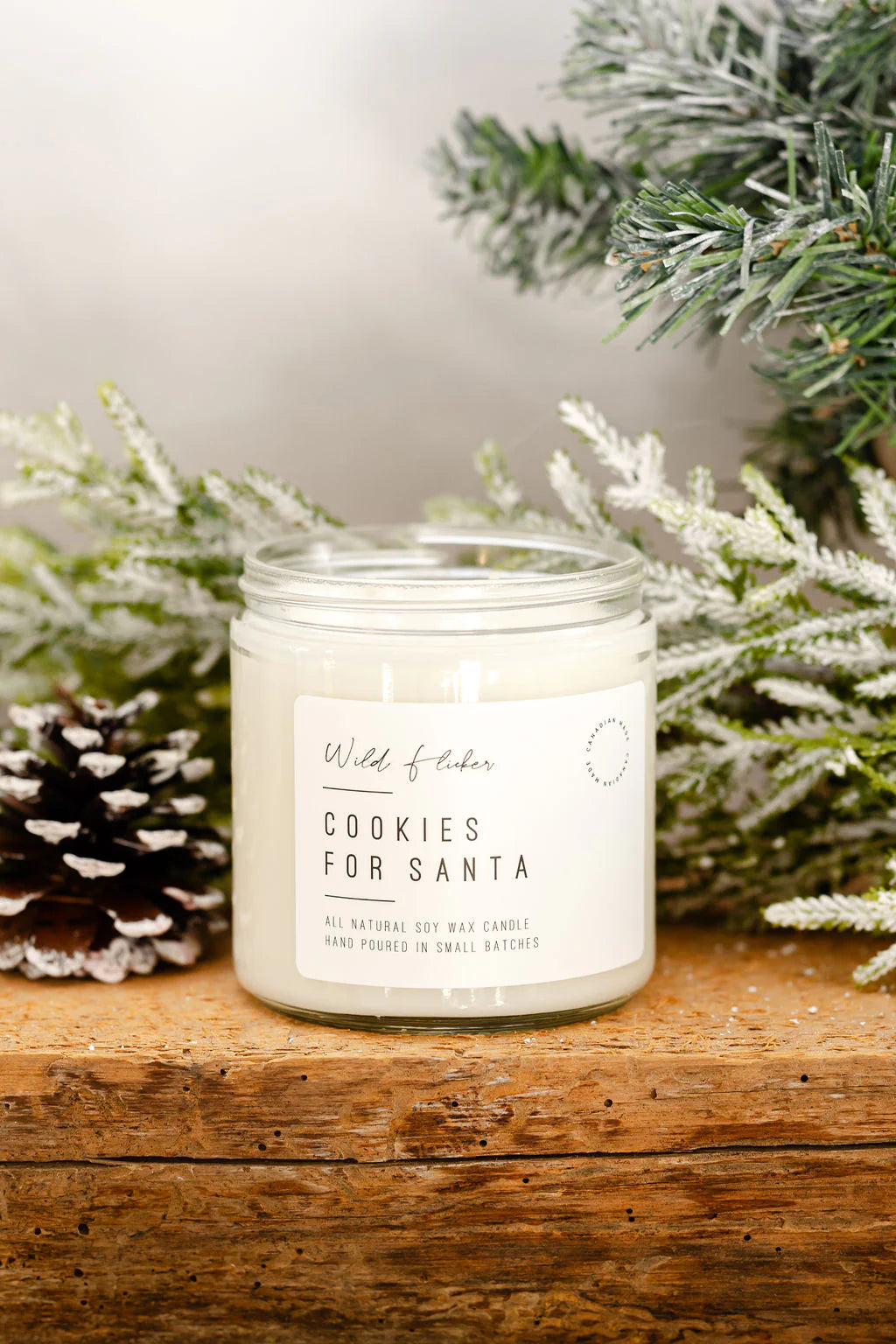 Wild Flicker - Cookies For Santa - Soy Wax Candle