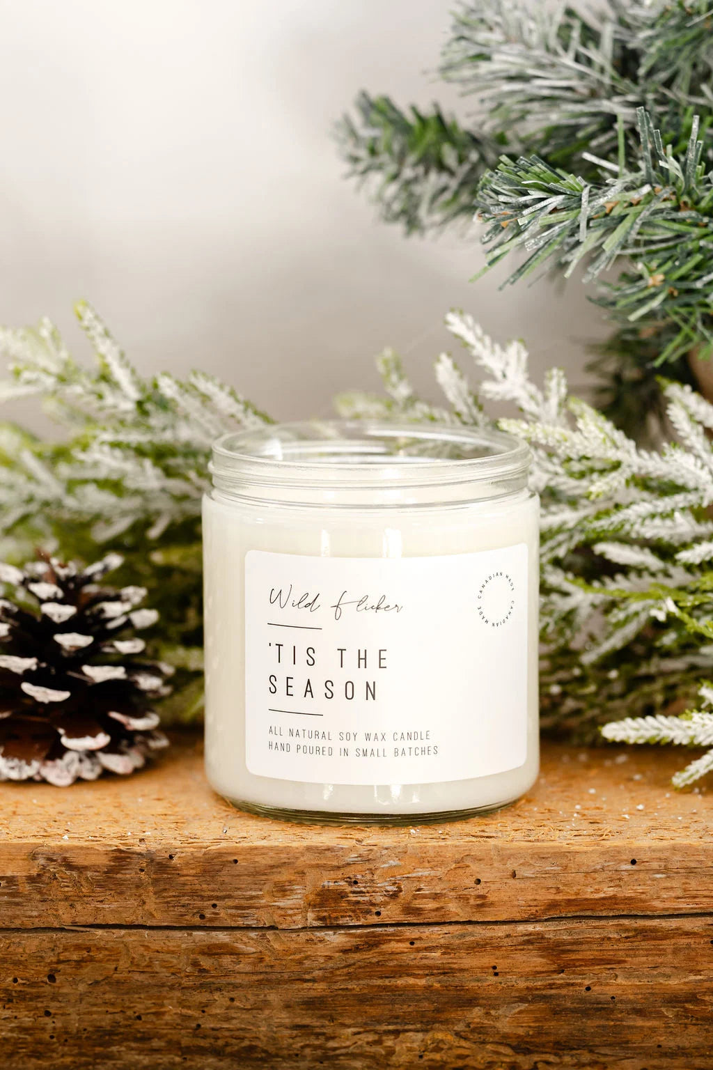 Wild Flicker - Tis The Season - Soy Wax Candle