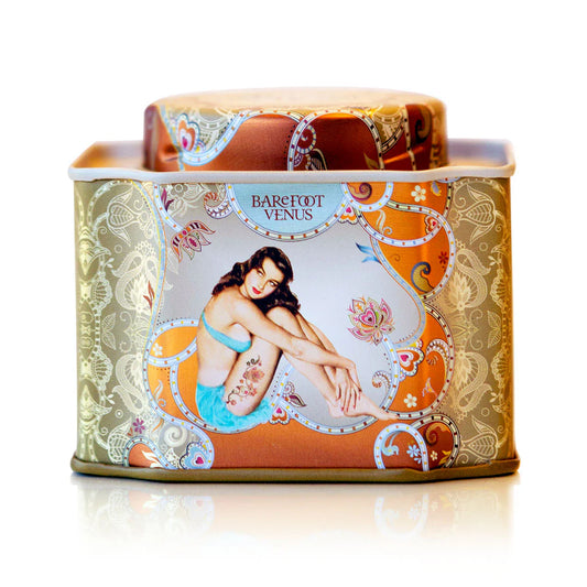 Barefoot Venus – Wild Ginger & Sweet Orange – Bath Salt Tin 200g